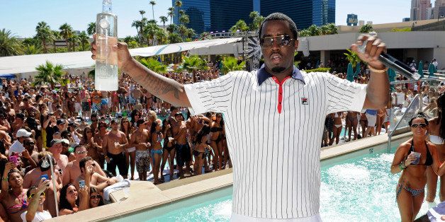 LAS VEGAS - SEPTEMBER 04: Music artist Sean 'Diddy' Combs appears as he hosts a party at the Wet Republic pool at the MGM Grand Hotel/Casino September 4, 2010 in Las Vegas, Nevada. (Photo by Ethan Miller/Getty Images for MGM Resorts International)