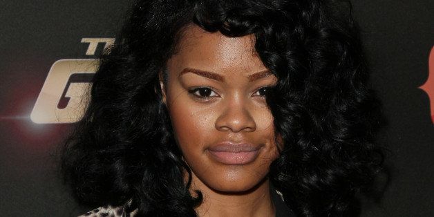 HOLLYWOOD, CA - JANUARY 05: Actress Teyana Taylor attends BET's premiere party for 'The Game' and 'Let's Stay Together' at The Hollywood Roosevelt Hotel on January 5, 2012 in Hollywood, California. (Photo by Paul Archuleta/FilmMagic)