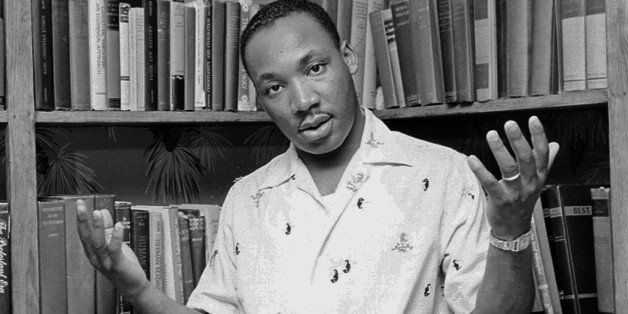 MONTGOMERY, AL - MAY 1956: Civil rights leader Reverend Martin Luther King, Jr. relaxes at home in May 1956 in Montgomery, Alabama. (Photo by Michael Ochs Archives/Getty Images)
