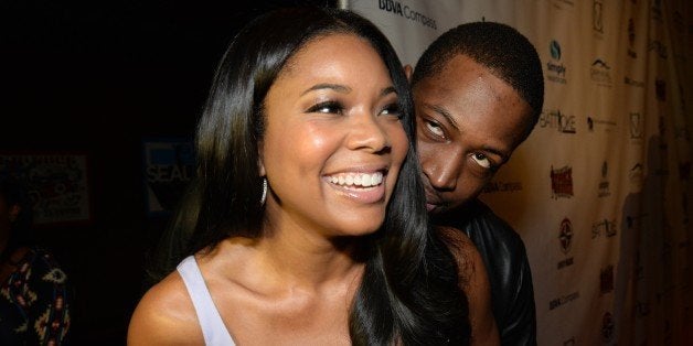 MIAMI BEACH, FL - JANUARY 27: Dwyane Wade and Gabrielle Union attends South Beach Battioke At Fillmore Miami Beach at Fillmore Miami Beach on January 27, 2014 in Miami Beach, Florida. (Photo by Manny Hernandez/WireImage)