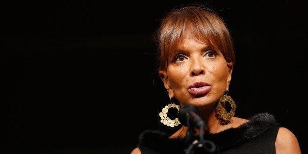 NEW YORK, NY - OCTOBER 07: Music Industry executive Sylvia Rhone speaks at the Triumph Award during The 4th Annual Triumph A