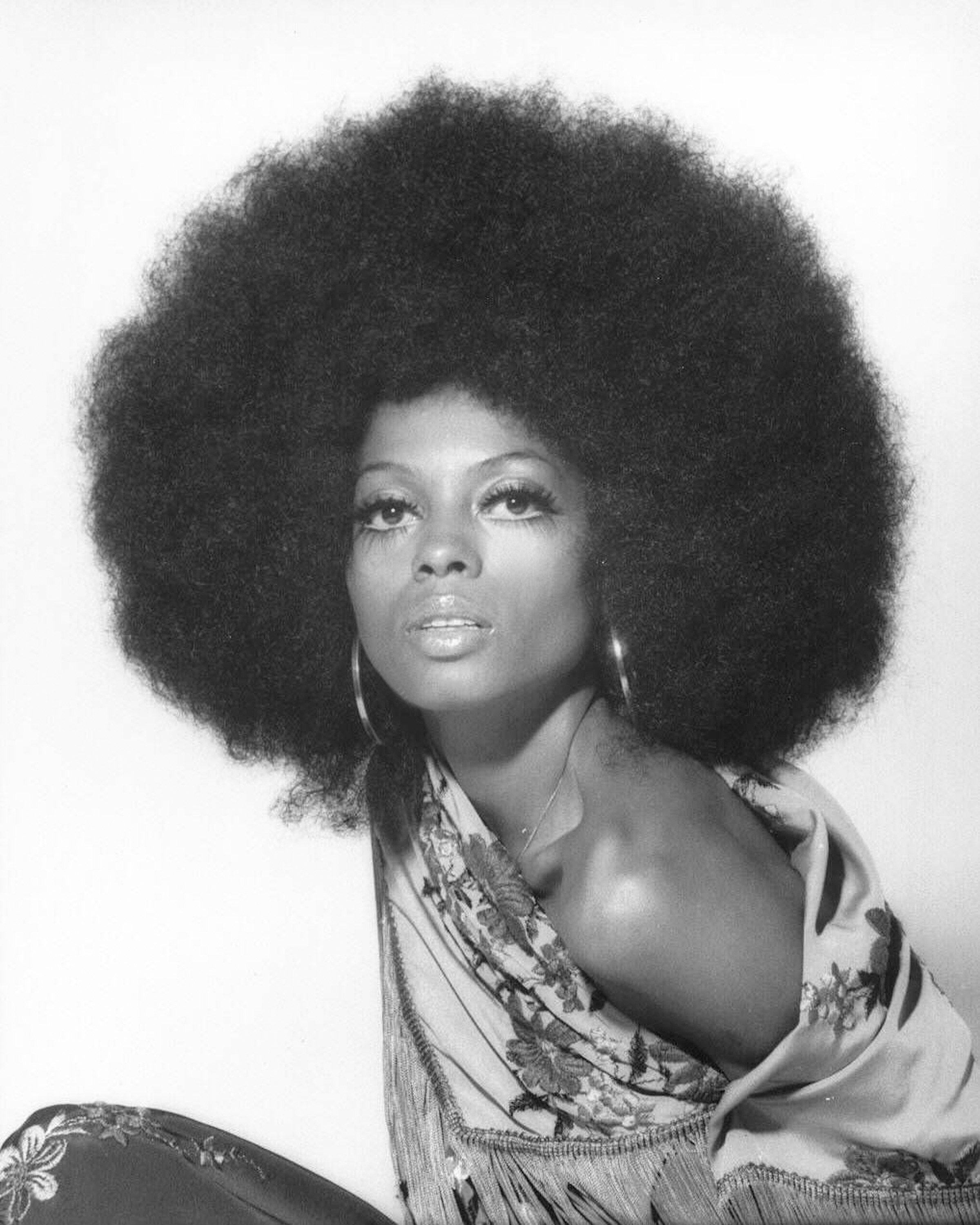 famous people with afros