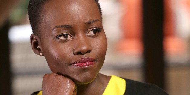 NIGHTLINE - Academy Award-winner Lupita Nyong'o is interviewed by Elizabeth Vargas, for NIGHTLINE, airing FRIDAY, APRIL 25 (12.35am, ET) on the ABC Television Network as well as all ABC News platforms. (Photo by Fred Lee/ABC via Getty Images) 