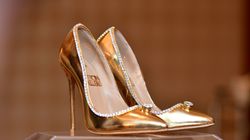 Buy The World's Most Expensive Shoes... Or These Gold Heels For Under £50.