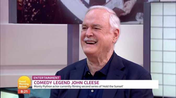John Cleese appeared on 'Good Morning Britain'