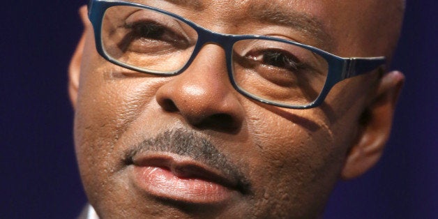 BEVERLY HILLS, CA - JULY 23: Actor Courtney B. Vance speaks onstage at the 'Finding Your Roots 2 ' panel during the PBS Netw