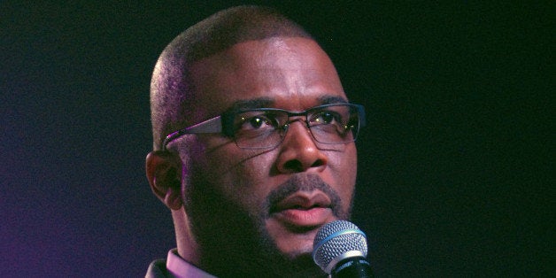 DETROIT, MI - JULY 12: Tyler Perry attends the 2014 Women's Empowerment Expo at Cobo Hall on July 12, 2014 in Detroit, Michigan. (Photo by Paul Warner/Getty Images)