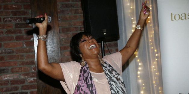 MILLBURN, NJ - JUNE 30: Patti LaBelle sings during her 70th Birthday Celebration at Cara Mia on June 30, 2014 in Millburn, New Jersey. (Photo by Johnny Nunez/WireImage)
