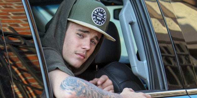 Justin Bieber Learns Important Lesson About White Underpants and Water