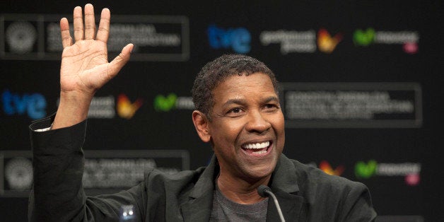Denzel Washington during the 'The Equalizer' press conference at the 62nd San Sebastian International Film Festival on Septem