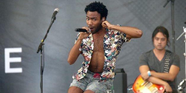 LAS VEGAS, NV - SEPTEMBER 20: Actor/rapper Donald Glover (aka Childish Gambino) performs onstage during the 2014 iHeartRadio Music Festival Village on September 20, 2014 in Las Vegas, Nevada. (Photo by Rich Polk/Getty Images for iHeartMedia)