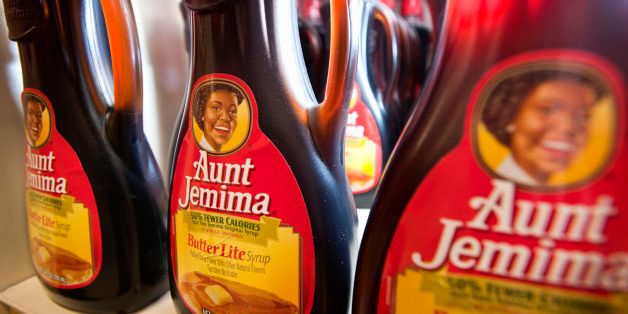 Bottles of PepsiCo Inc. Aunt Jemima syrup are displayed for sale at a ShopRite Holdings Ltd. grocery store in Stratford, Connecticut, U.S., on Wednesday, Aug. 3, 2011. PepsiCo Inc. reported growth for the second quarter of 2011 partly due to the acquisition of Wimm-Bill-Dann, the leading dairy and juice company in Russia. Photographer: Paul Taggart/Bloomberg via Getty Images