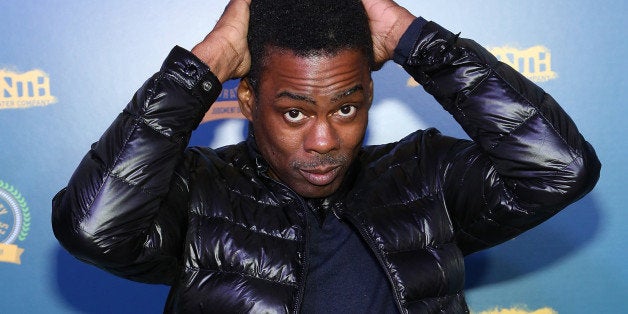 NEW YORK, NY - OCTOBER 27: Comedian Chris Rock attends Celebrity Charades 2014: Judgment Day at Capitale on October 27, 2014