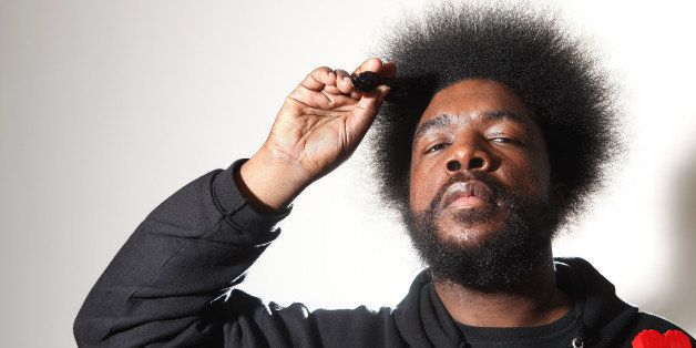 Musician Questlove from the band The Roots, poses for a portrait, Thursday, Dec. 8, 2011 in New York. (AP Photo/Carlo Allegri)