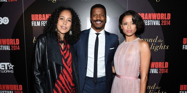 NEW YORK, NY - SEPTEMBER 18: (L-R) Writer/director Gina Prince-Bythewood, actors Nate Parker and Gugu Mbatha-Raw attend BEYOND THE LIGHTS opening The Urbanworld Film Festival at SVA Theater on September 18, 2014 in New York City. (Photo by Dimitrios Kambouris/Getty Images for Relativity Media)