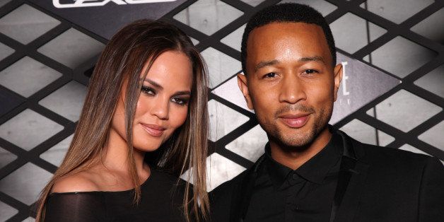 Chrissy Teigen and fiancÃ© John Legend attend Lexus Design Disrupted on Thursday, September 5th, 2013 at SIR Stage37 in New York City, NY. The event kicks off New York Fashion Week and supports the launch of the all new 2014 Lexus IS. (Photo by Omar Vega/Invision for Lexus/AP Images)