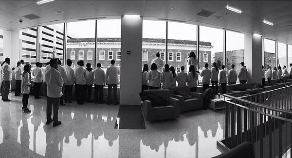 Cooper Medical School of Rowan University students