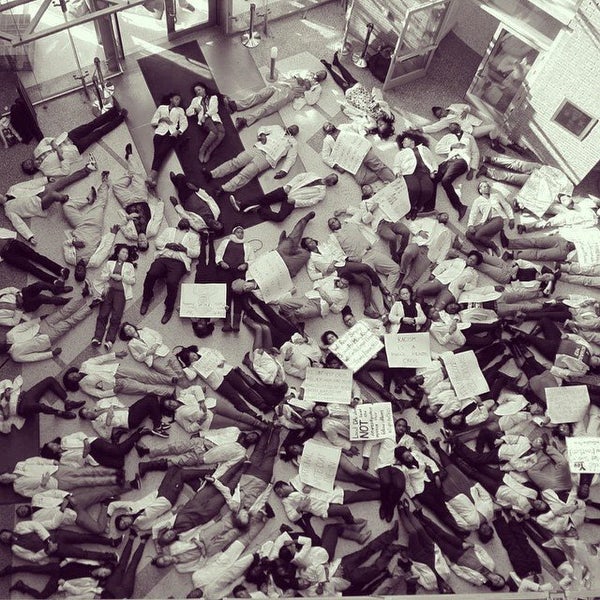 Howard University students
