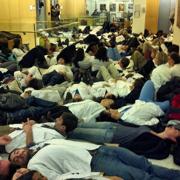 Columbia University Medical Center students