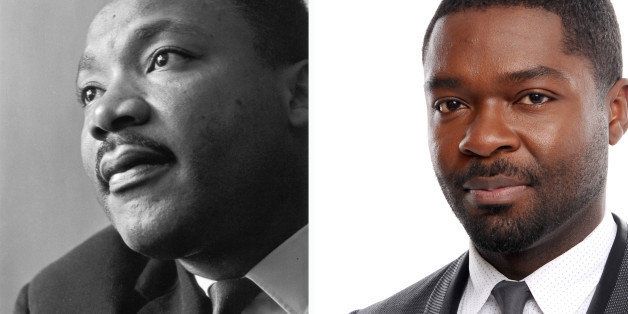 (FILE PHOTO) In this composite image a comparison has been made between Martin Luther King Jr. (L) and actor David Oyelowo. Actor David Oyelowo will reportedly play civil rights activist Martin Luther King Jr. in a film biopic 'Selma' directed by Ava DuVernay. ***LEFT IMAGE*** 1964: American civil rights campaigner Martin Luther King Jr. (1929 - 1968). (Photo by Reg Lancaster/Express/Getty Images) **RIGHT IMAGE*** SANTA MONICA, CA - JANUARY 16: Actor David Oyelowo poses for a portrait during the 19th Annual Critics' Choice Movie Awards at Barker Hangar on January 16, 2014 in Santa Monica, California. (Photo by Dimitrios Kambouris/Getty Images)