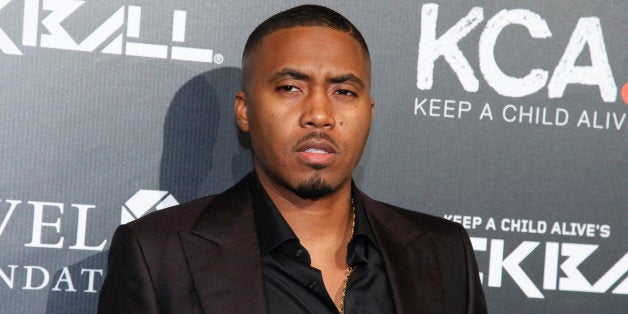 Nas attends Keep a Child Aliveâs 2014 Black Ball at the Hammerstein Ballroom on Thursday, Oct. 30, 2014, in New York. (Photo by Andy Kropa/Invision/AP)