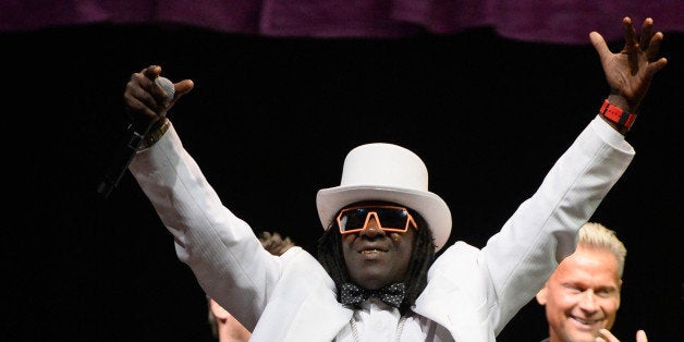 LAS VEGAS, NV - NOVEMBER 23: Rapper Flavor Flav performs during The 5th annual Vegas Rocks! Magazine Music Awards at The Pearl Concert Theater at the Palms Casino Resort on November 23, 2014 in Las Vegas, Nevada. (Photo by Bryan Steffy/WireImage)