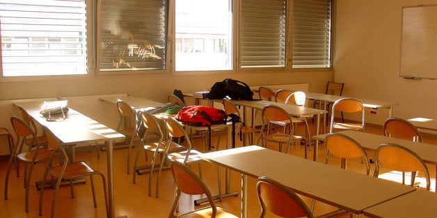 One of the classrooms at university