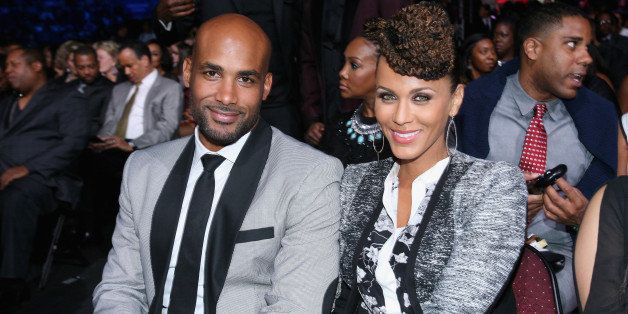 LAS VEGAS, NV - NOVEMBER 08: Actors Boris Kodjoe and Nicole Ari Parker attend the Soul Train Awards 2013 at the Orleans Arena on November 8, 2013 in Las Vegas, Nevada. (Photo by Maury Phillips/BET/Getty Images for BET)