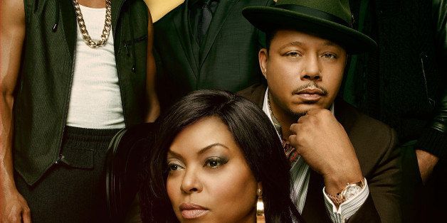 EMPIRE: (L-R) Bryshere Gray, Trai Byers, Jussie Smollett, Terrence Howard and Taraji P. Henson. The epic family battle begins when the sexy and powerful new drama EMPIRE debuts, with limited commercial interruption, following AMERICAN IDOL XIV on Wednesday, Jan. 7, 2015 (9:00-10:00 PM ET/PT) on FOX. (Photo by FOX via Getty Images)