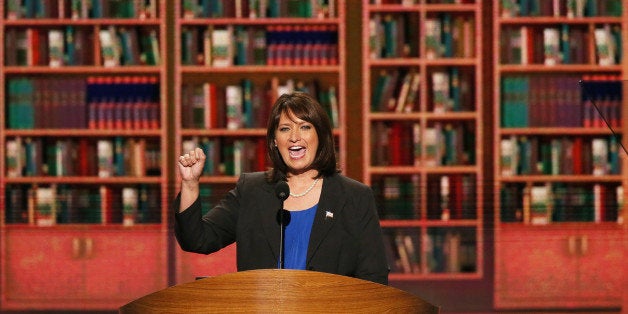 CHARLOTTE, NC - SEPTEMBER 05: Superintendent of the Montana Office of Public Instruction Denise Juneau speaks during day two of the Democratic National Convention at Time Warner Cable Arena on September 5, 2012 in Charlotte, North Carolina. The DNC that will run through September 7, will nominate U.S. President Barack Obama as the Democratic presidential candidate. (Photo by Alex Wong/Getty Images)