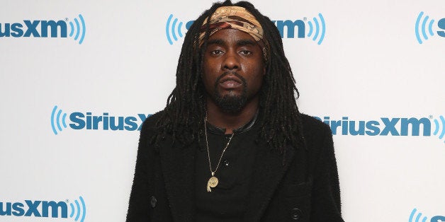 NEW YORK, NY - MARCH 31: (EXCLUSIVE COVERAGE) Wale visits at SiriusXM Studios on March 31, 2015 in New York City. (Photo by