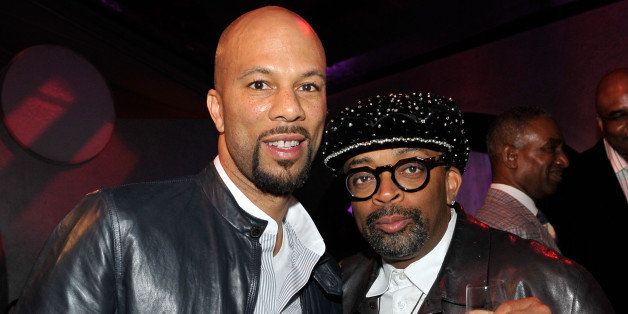 DALLAS - FEBRUARY 12: Actor/rapper Common (L) and director/producer Spike Lee attend the Exclusive FABULOUS 23 Dinner hosted by Jordan Brand during All-Star Weekend on February 12, 2010 in Dallas, Texas. (Photo by Charley Gallay/Getty Images for Jordan Brand)