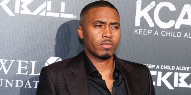 Nas attends Keep a Child Aliveâs 2014 Black Ball at the Hammerstein Ballroom on Thursday, Oct. 30, 2014, in New York. (Photo by Andy Kropa/Invision/AP)