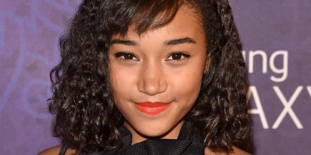 WEST HOLLYWOOD, CA - AUGUST 23: Actress Amandla Stenberg attends Variety and Women in Film Emmy Nominee Celebration powered by Samsung Galaxy on August 23, 2014 in West Hollywood, California. (Photo by Alberto E. Rodriguez/Getty Images for Variety)