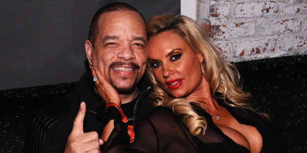 NEW YORK, NY - DECEMBER 12: Rapper Ice-T and Coco Austin attend the Z100 Jingle Ball 2014 after party presented by GTA and P