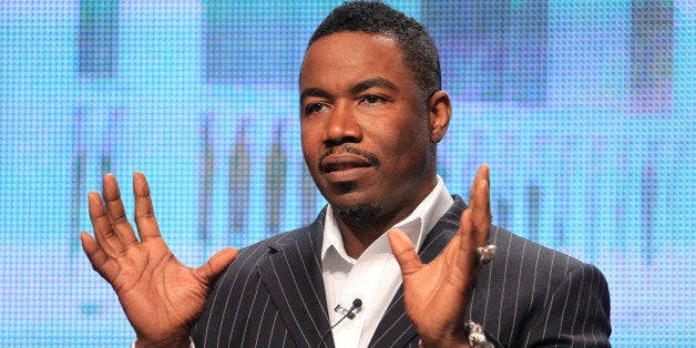 BEVERLY HILLS, CA - AUGUST 02: Actor Michael Jai White speaks at the 'Somebody's Child' discussion panel during the GMC port