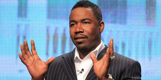 BEVERLY HILLS, CA - AUGUST 02: Actor Michael Jai White speaks at the 'Somebody's Child' discussion panel during the GMC portion of the 2012 Summer Television Critics Association tour at the Beverly Hilton Hotel on August 2, 2012 in Los Angeles, California. (Photo by Frederick M. Brown/Getty Images)