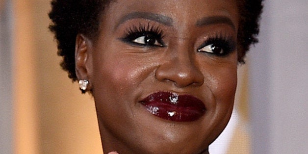 HOLLYWOOD, CA - FEBRUARY 22: Actress Viola Davis attends the 87th Annual Academy Awards at Hollywood & Highland Center on Fe