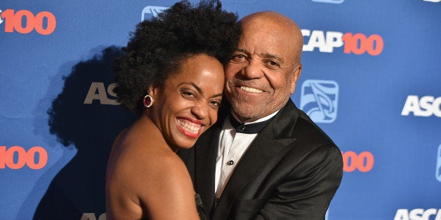 NEW YORK, NY - NOVEMBER 17: Rhonda Ross Kendrick and Berry Gordy attend the ASCAP Centennial Awards at Waldorf Astoria Hotel