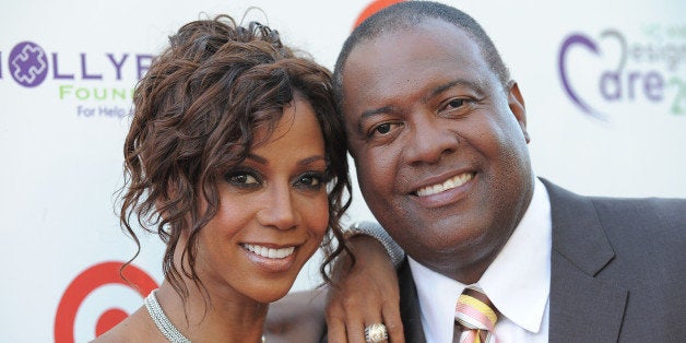 Holly Robinson Peete and Rodney Peete arrive at the 14th Annual DesignCare to benefit the HollyRod Foundation on Saturday, Ju
