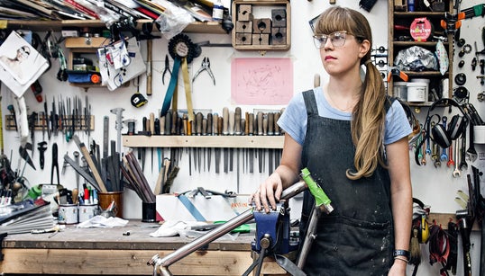 Bike Builder Caren Hartley On The Female Inspiration That Encouraged Her To