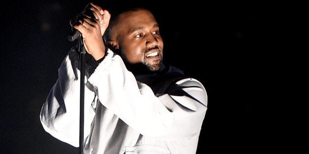 LOS ANGELES, CA - MAY 09: Singer Kanye West performs during 102.7 KIIS FM's Wango Tango at StubHub Center on May 9, 2015 in Los Angeles, California. (Photo by Kevin Winter/Getty Images For 102.7 KIIS FM's Wango Tango)