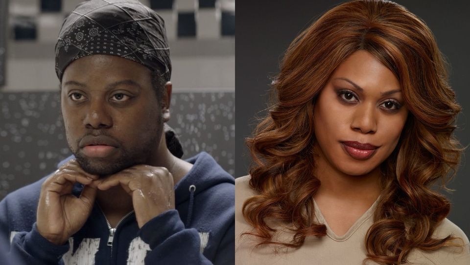 Laverne Cox’s real-life twin brother, M Lamar, played Sophia in her pre-transition scenes. 