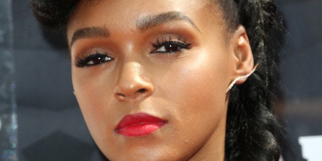 LOS ANGELES, CA - JUNE 28: Recording artist Janelle Monae attends the 2015 BET Awards at the Microsoft Theater on June 28, 2
