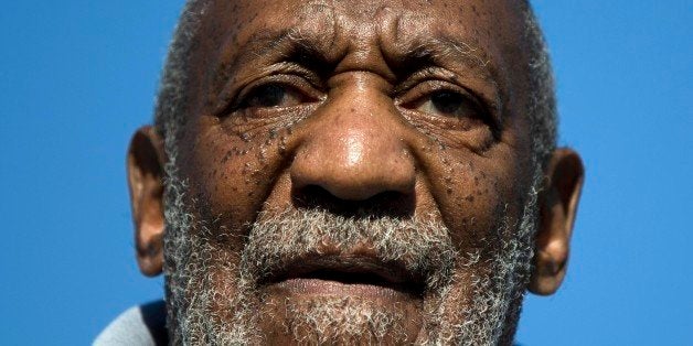 FILE - In this Nov. 11, 2014, file photo, comedian and Navy veteran Bill Cosby speaks during a Veterans Day ceremony in Phila