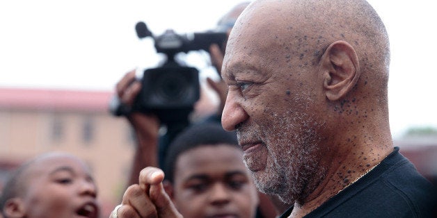 SELMA, AL - MAY 15: Bill Cosby participates in the Black Belt Community Foundation's March for Education across the Edmund Pettus Bridge on May 15, 2015 in Selma, Alabama. (Photo by David A. Smith/Getty Images)