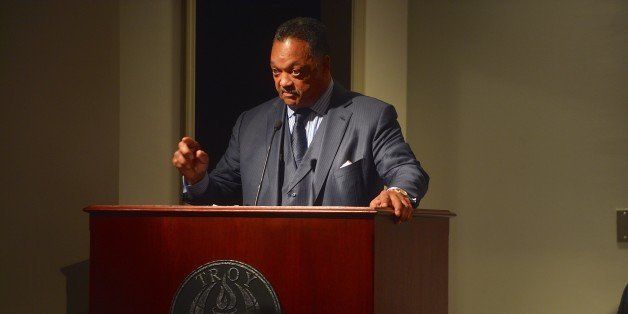 MONTGOMERY, AL - MARCH 06: Rev. Jesse Jackson attends the reception honoring the 50th anniversary of the 'Selma to Montgomery' March at Rosa Parks Library Museum on March 6, 2015 in Montgomery, Alabama. (Photo by Jason Davis/Getty Images for 51 Miles Forward presented by Hyundai Motor America)