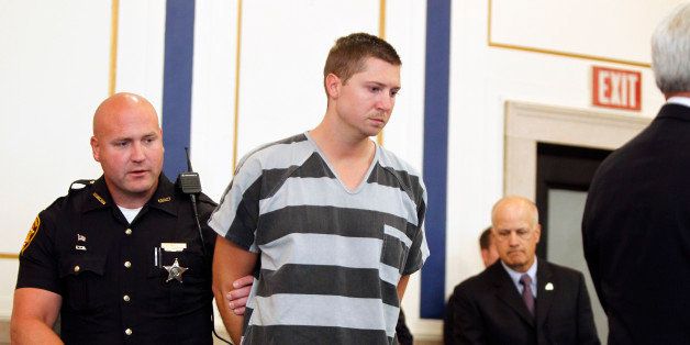 CINCINNATI, OH - JULY 30: Former University of Cincinnati police officer Ray Tensing enters Hamilton County Common Pleas Court to be arraigned on murder charges July 30, 2014 in Cincinnati, Ohio. Tensing pleaded not guilty in the shooting death of Samuel Dubose during a routine traffic stop on July 19. Bond was set at $1 million. (Photo by Mark Lyons/Getty Images)