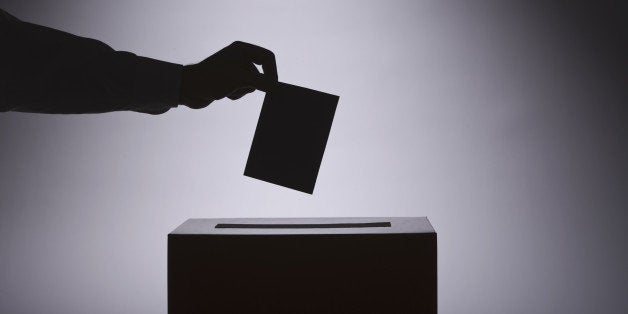 Person voting