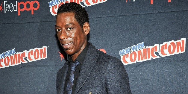 NEW YORK, NY - OCTOBER 12: Actor Orlando Jones attends Fox Network's 'Sleepy Hollow' press room at 2014 New York Comic Con D